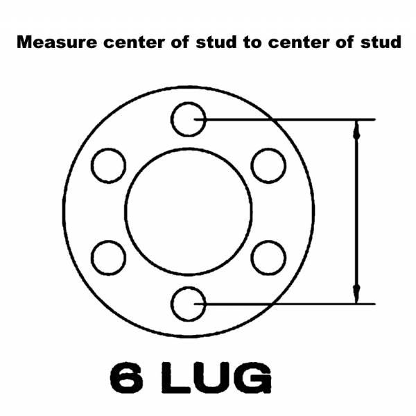 008-201-05 5200LB 6 Lug 12" Brake Drum with 1/2" Studs #2