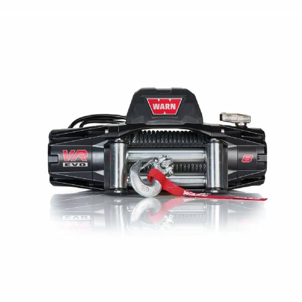 103250 Warn VR EVO-8 8,000LB Capacity Electric Winch with Wire Rope