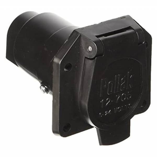 12707E 7 Blade Plastic Car End Socket Connector