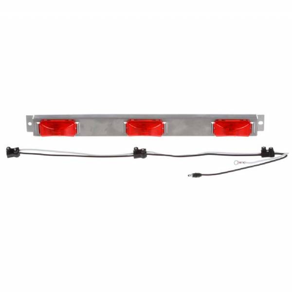 15741R Red Identification Light Bar with Stainless Steel Base #2