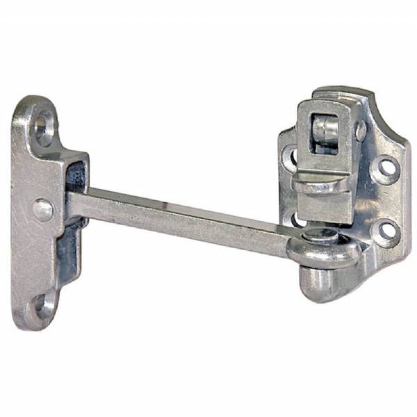 202048 4" Heavy Duty Aluminum Hook and Keeper Door Holdback for Trailer Doors