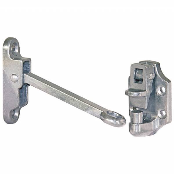 20-2048 4" Heavy Duty Aluminum Hook and Keeper Door Holdback for Trailer Doors #2