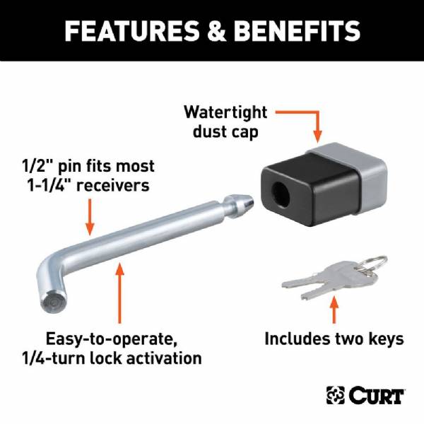 23020 Locking Hitch Pin #2