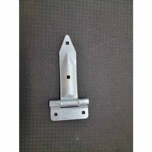 233100 8" Bolt On Zinc Plated Steel Strap Hinge