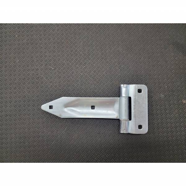 233100 8" Bolt On Zinc Plated Steel Strap Hinge #2