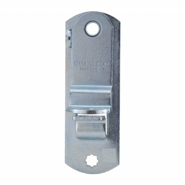 234000-RH Zinc Plated Steel Door Hasp 4-3/4" Centers