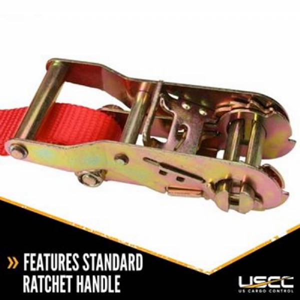 2615WHVC Red Ratchet Strap #3