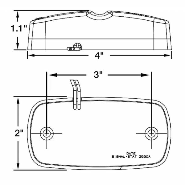 2660A Amber LED Marker Light #4