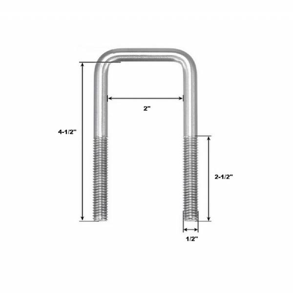 290002540 Zinc Plated U Bolt #2