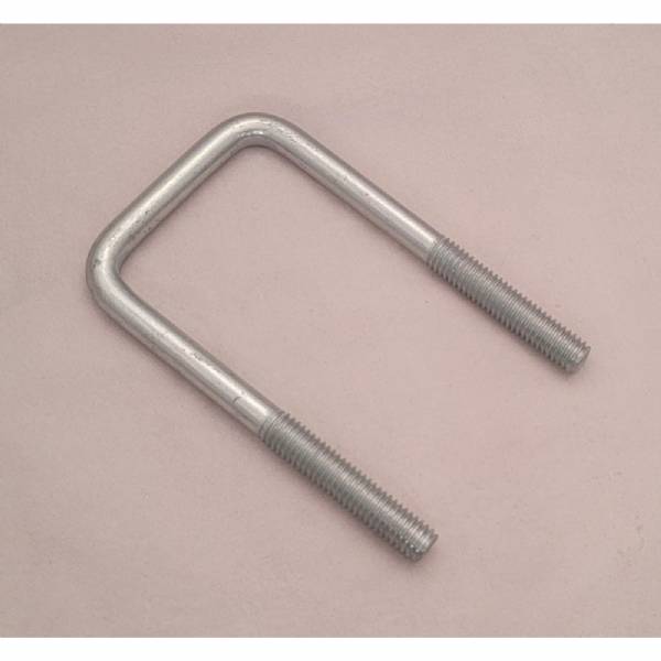 290-011676 U-Bolt 3/8"-16 Thread x 2-1/16"Wide x 4"Tall Zinc Plated