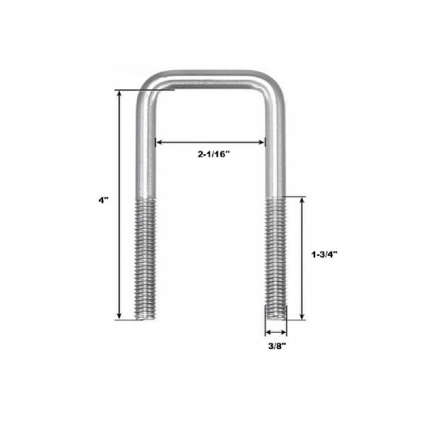 290011676 Zinc Plated U Bolt #2