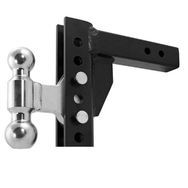 3260 14K Rated 2" Shank 6" Drop EZ Hitch Adjustable Ball Mount with 2" and 2-5/16" Combo Balls