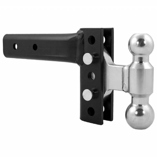 3291 16K Rated 2-1/2" Shank 4" Drop EZ Hitch Adjustable Ball Mount with 2" and 2-5/16" Combo Balls