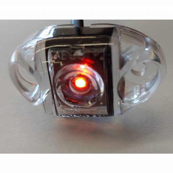 3504212 2" Oval Red LED Marker Light #2