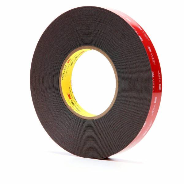 4010074 1" x 36-Yards 45-Mil 3M VHB Double Sided Trailer Skin Bonding Tape