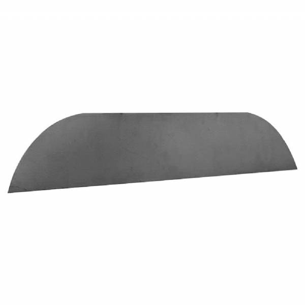 6001-112-16 12" Tall 16G Flat Steel Fender Backing for 6001 Tandem Steel Fender