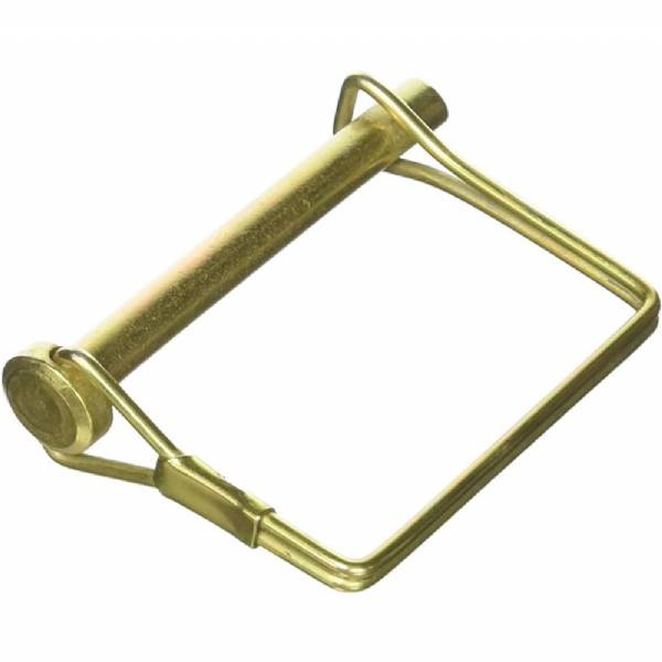 66053 Yellow Zinc Plated Snapper Pin