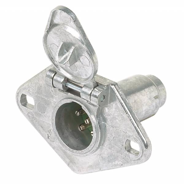 67062 6 way HeavyDuty Metal Car End Socket Connector