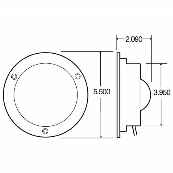 80302R Model 80 Recessed Tail Light #4