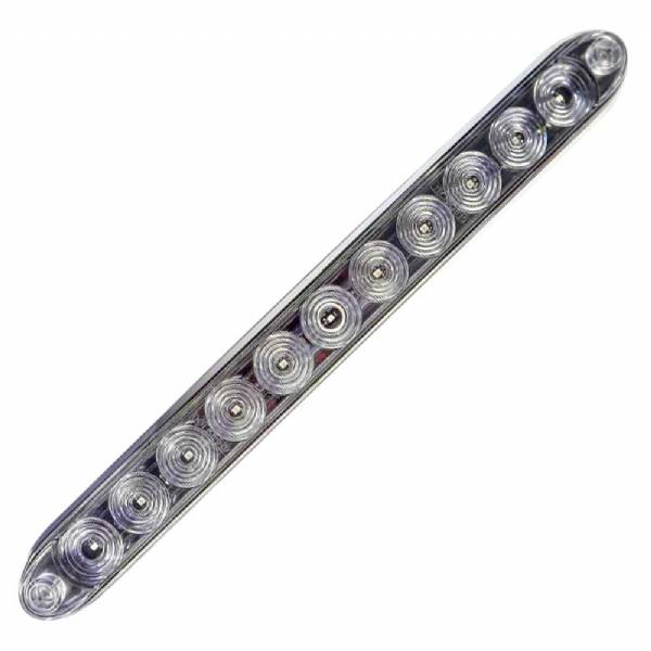 865150 Slim Line Clear Lens LED Auxiliary Light