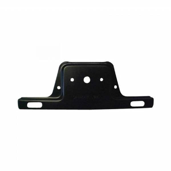 905115 Black Steel License Plate Bracket