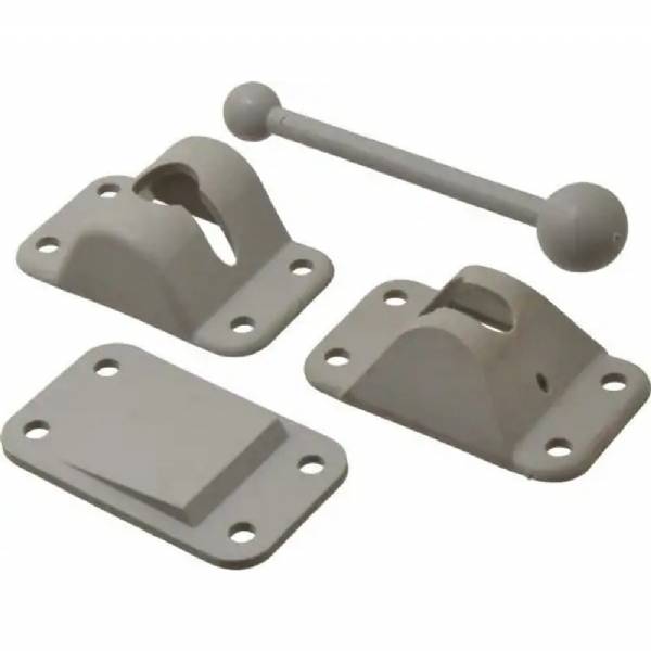 9960002 4" Plastic Ball and Socket Door Holdback for Trailer Doors