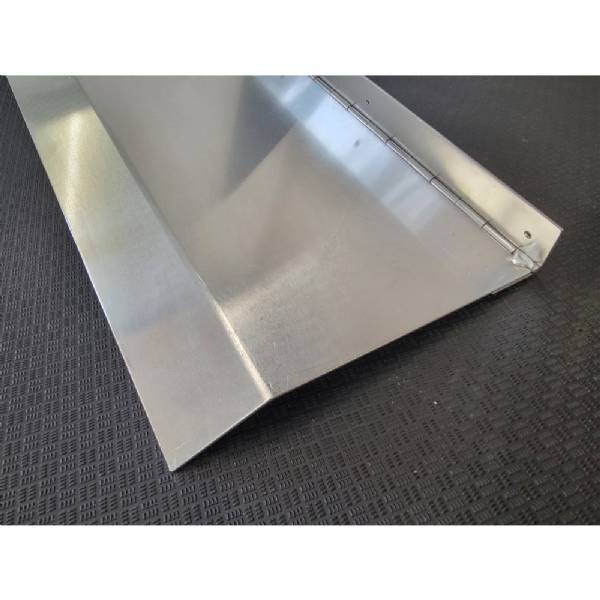 999890 90" Smooth Aluminum Transition Gap Filler with Hinge #2