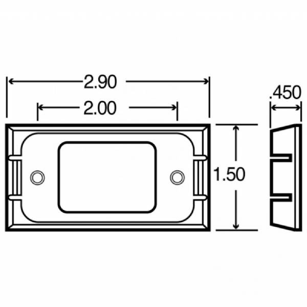 A91BOB Marker Light Mounting Base #3