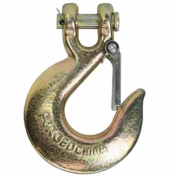 CSH38SL 3/8" Grade 70 Clevis Slip Hook with Latch