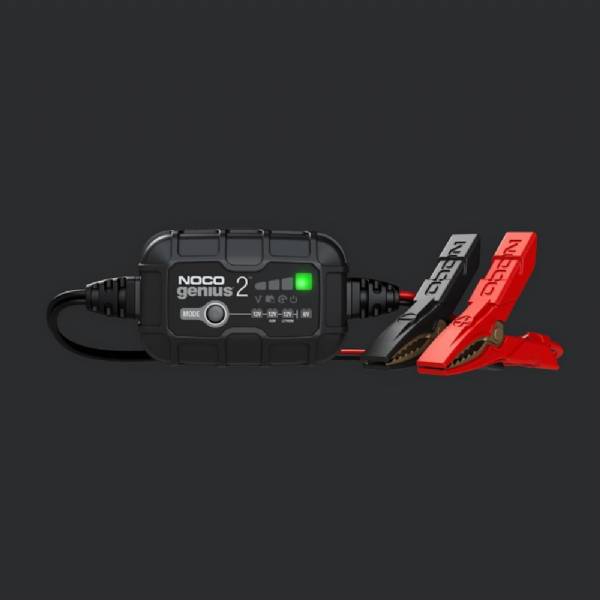 GENIUS2 6V and 12V 2Amp Smart Battery Trickle Charger