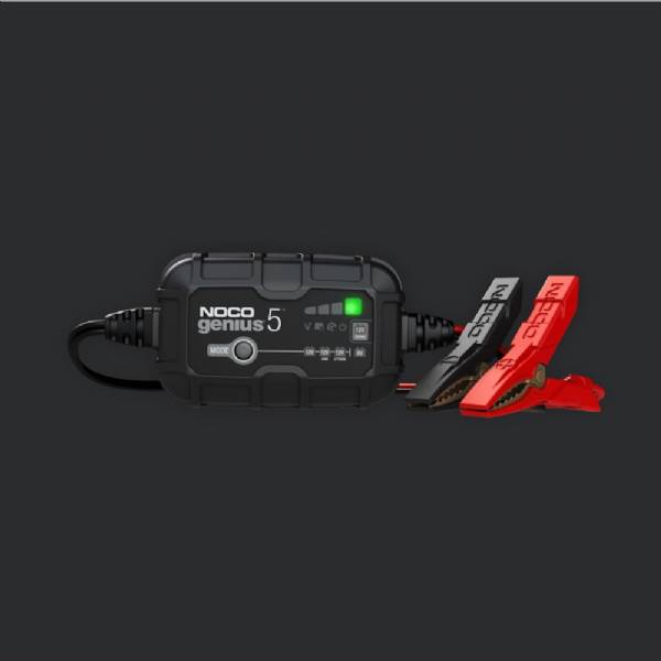 GENIUS5 6V and 12V 5Amp Smart Battery Trickle Charger