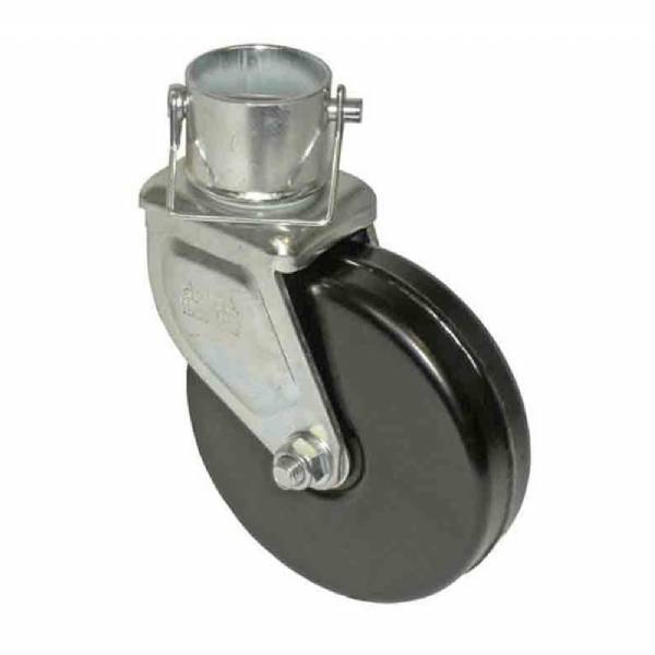 JC-102 6" Removable Steel Caster Wheel w/Pin