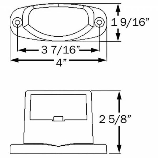 LP81BB Surface Mount License Plate Light #3