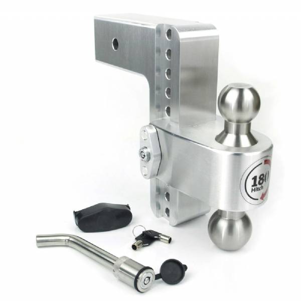 LTB83KA 8" Aluminum 180 Adjustable Hitch