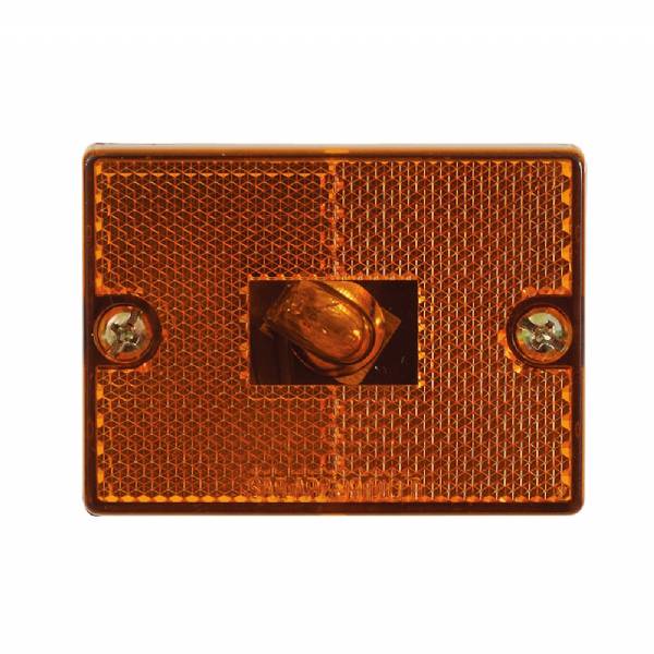 MC36AB Amber Stud Mount Marker Light