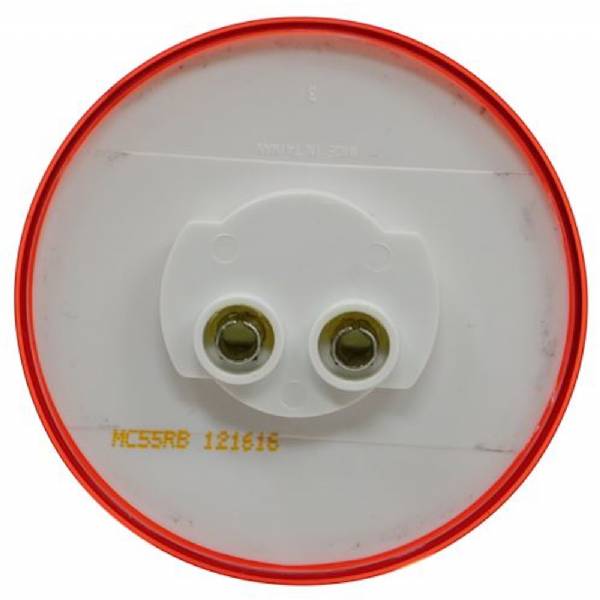 MC55RB 2-1/2" Grommet Mount Red Marker Light #2