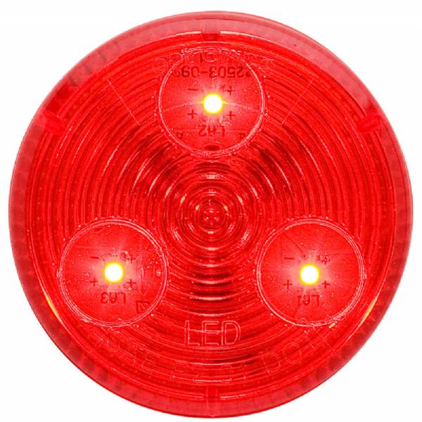 MCL55RB 2" LED Grommet Mount Red Marker Light