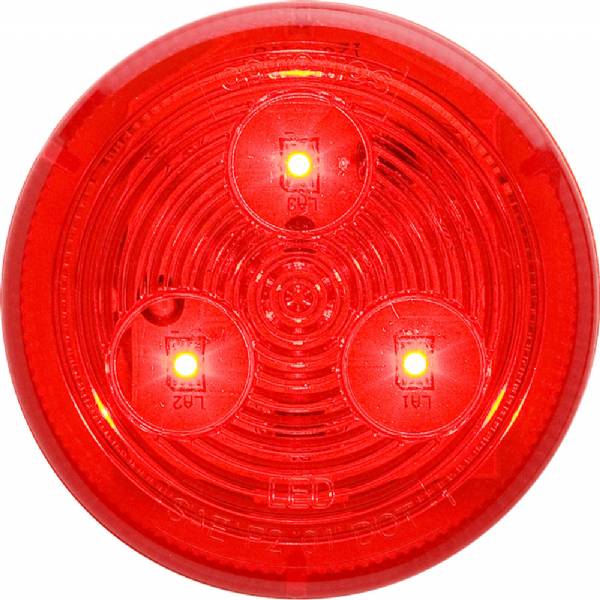 MCL57RB 2-1/2" LED Grommet Mount Red Marker Light