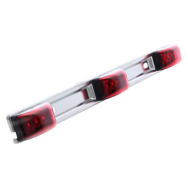 MCL97RB Red LED Identification Light Bar with Stainless Steel Base #4