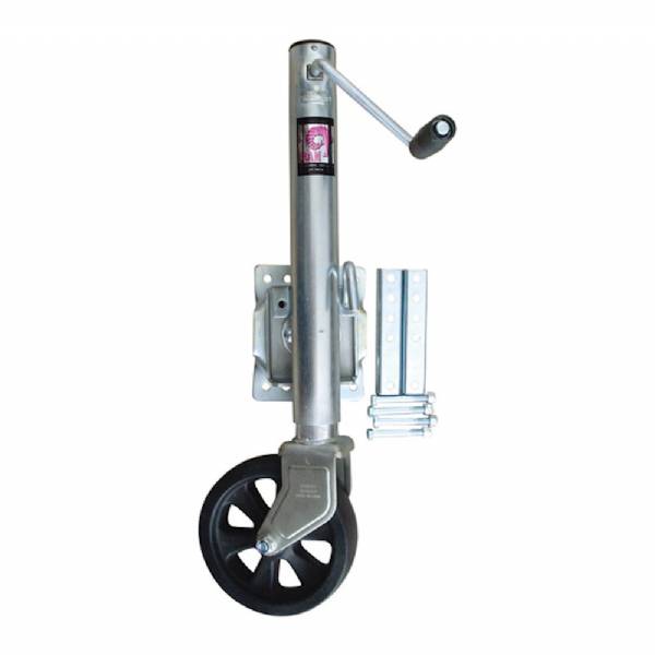 MJ1500B 1500LB Sidewind Bolt On Marine Swivel Jack with 8" Wheel