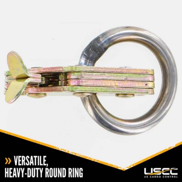 SEF390RR Heavy Duty E-Track Tie Down with Round Ring #4