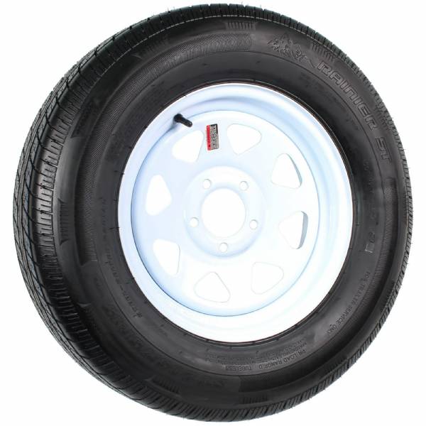 ST205/75R15LRC545WS White Spoke Rainier ST Radial Combo #3