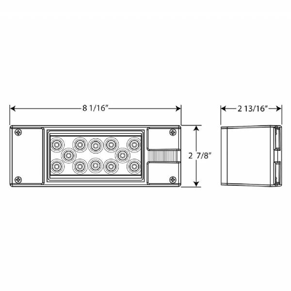 STL16RB LED Right Hand Stop Turn and Tail Light #4