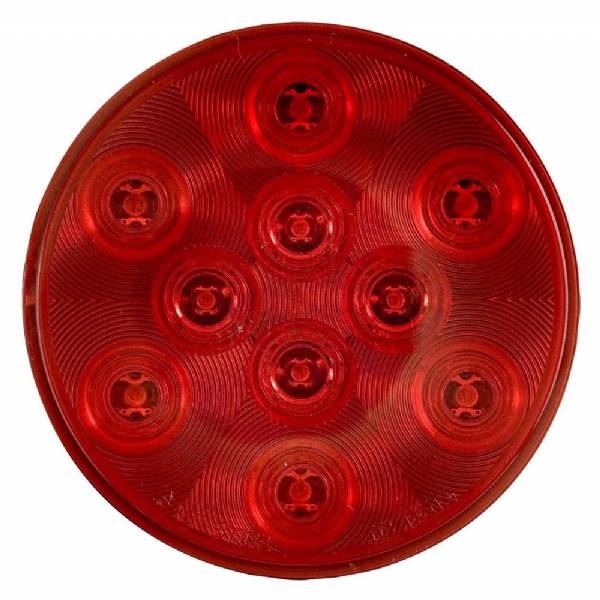 STL43RB Red 4" Round LED Stop/Turn/Tail Light