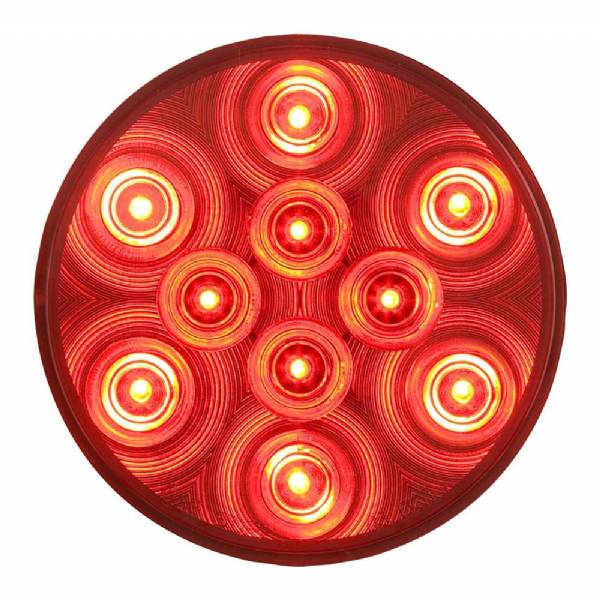 STL43RB Red 4" Round LED Stop/Turn/Tail Light #2