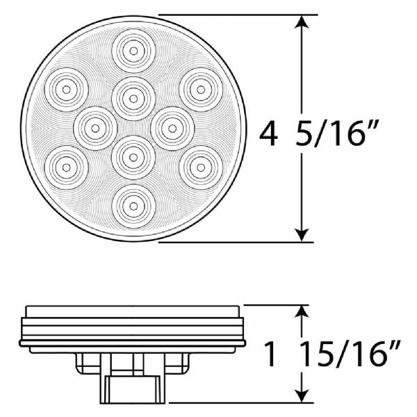 STL43RB LED Stop Turn and Tail Light #4