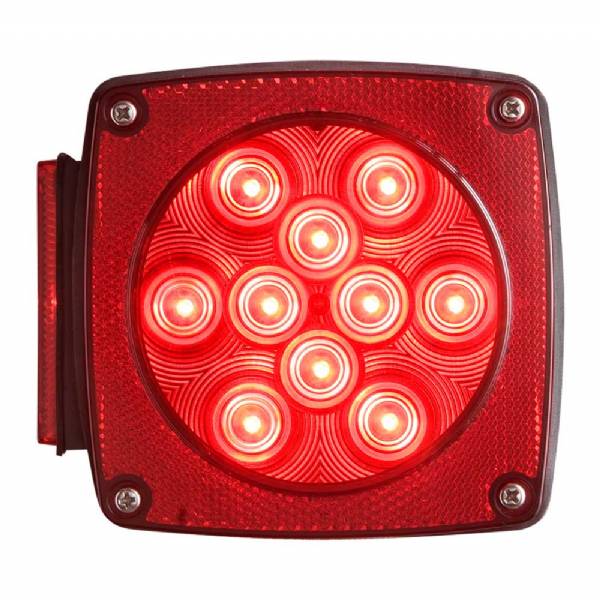 STL9RB Left Hand LED Stud Mount Stop/Tail/Turn Light W/License Light Under 80" #2