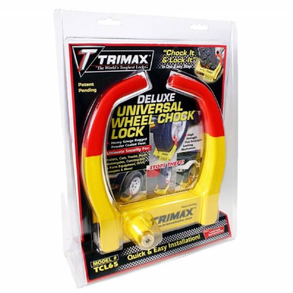 TCL65 Small Trailer Wheel Chock and Lock #3