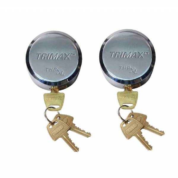 THP2XL 2 Pack Keyed Alike Hockey Puck Style Lock