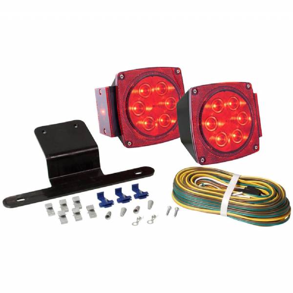 TLL9RK LED Waterproof Trailer Light Kit for under 80" wide Trailers